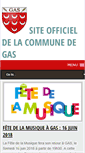 Mobile Screenshot of gas-mairie.info