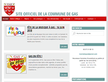 Tablet Screenshot of gas-mairie.info
